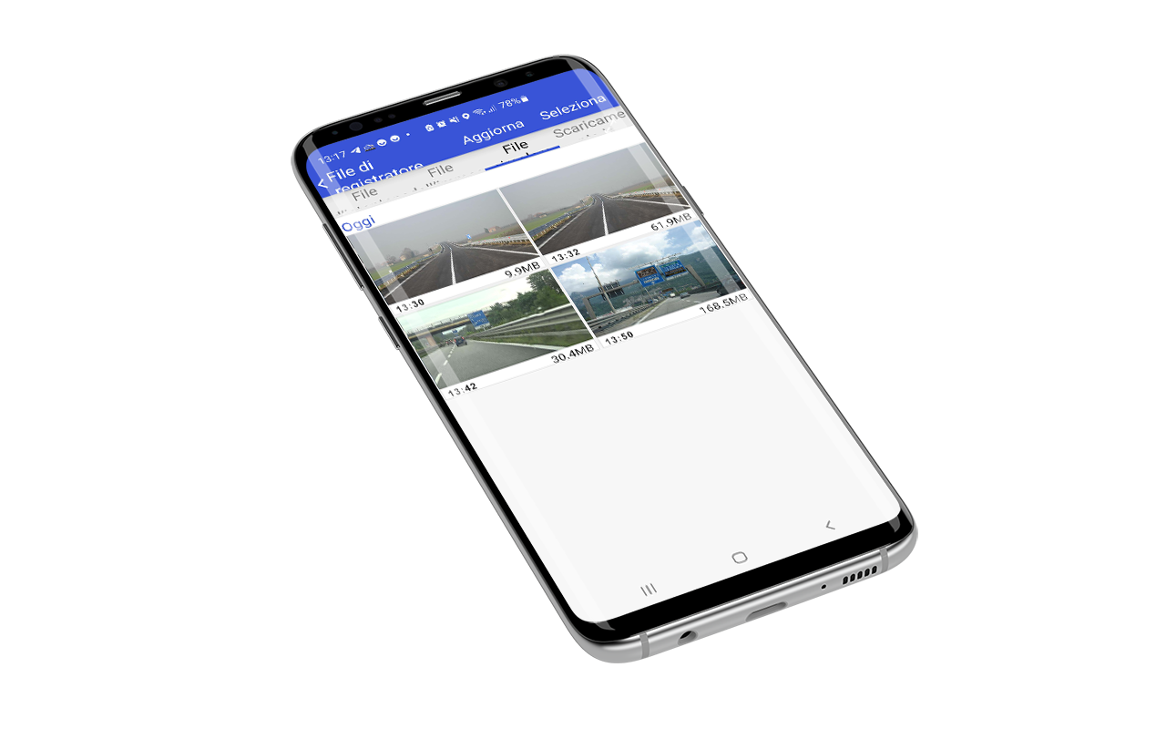 APP per telecamere auto black box